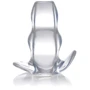 Анальный тоннель Master Series Clear View Anal Plug S (прозрачный)