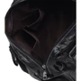 Чоловіча дорожня сумка Keizer чорна (K11028-black): Матеріал Натуральна шкіра