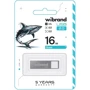 USB-флешка Wibrand 16Gb Shark USB 2.0 Silver (WI2.0/SH16U4S): Стандарт USB USB 2.0