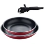 Набір сковорідок зі змінною ручкою Bergner Click & cook 22/26 см (BG-31605-RD)