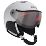 Гірськолижний шолом KASK (SHE00060) CHROME VISOR 2025 white/silver 55 (8057099329255)