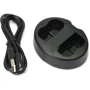 Зарядное устройство PowerPlant Dual Canon LP-E6 для двух аккумуляторов (DV00DV3924): Производитель PowerPlant