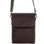 Мужская сумка планшет Borsa Leather коричневая (104333-brown): Страна производитель Украина