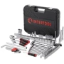Набор инструментов INTERTOOL Storm 1/2" 3/8" 1/4" (ET-8126): Комплектация набора торцевые головки, воротки, биты