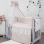 Постельный комплект 8 эл. Twins Sweet 4053-SW-016, Umka pink, розовый