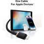 Кабель Baseus Cable USB-C to Lightning Dura Series 20W 1m Black/Gold (P10377800U01-00) фото 10