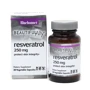 Bluebonnet Nutrition Resveratrol, 250 mg, 30 Vegetable Capsules (BLB0876)