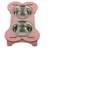 Миски на подставке Lucky Pet Косточка для собак малых пород 2x200 мл 30х17х6 см розовые (4820224213545): Тип Миски