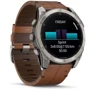 Смарт-часы Garmin Fenix 8 AMOLED 51mm Sapphire Carbon Grey DLC with Chestnut Leather Band (010-02905-40) фото 11