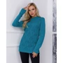 Джемпер ISSA PLUS WN20-03 44 зеленый