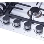 Варочная поверхность газовая Perfelli HGM 61694 I: Рабочая поверхность нержавеющая сталь