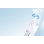 Зубная щетка Fairywill 5020E white: Технология чистки пульсирующая