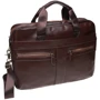 Мужская конференц-сумка Borsa Leather коричневая (K11120-brown): Пол Мужской