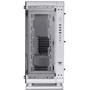 Корпус Thermaltake Core P6 Tempered Glass Snow (CA-1V2-00M6WN-00): Материал передней панели пластик, закалённое стекло и сталь