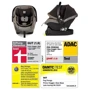 Автокресло Peg-Perego Primo Viaggio i-Size с базой Luxe Mirage Серо-синий (IMSZ000000BA71DX51): Вес ребенка 0 - 13 кг