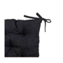 Подушка Прованс на стілець Milan Black 40x40 (23617): Наповнювач холлофайбер