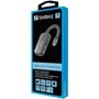Адаптер Sandberg Adapter USB-C to HDMI+USB3.0+2x3.5mm+RJ45/SD/TF+PD 100W (136-330): Колір серый