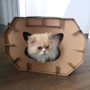 Когтеточка Croci Cat house 50х38х35 см коричневая (C6020879) фото 6