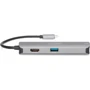 Адаптер Digitus Adapter USB-C to HDMI+3xUSB+RJ54 Grey (DA-70892) фото 4