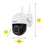 IP-камера видеонаблюдения Overmax Camspot 4.95 2.5K WiFi 4x ZOOM фото 13