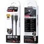 Кабель WK USB Cable to microUSB Wargod Fast Cable 6A 1m Black (WDC-152): Тип USB Cable - microUSB
