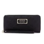 Жіночий гаманець Guess Logo Love Slg Large Zip Around чорний (SWSG7662460-BLA)