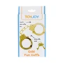 Наручники металлические Toy Joy Gold Fun Cuffs (золотистые)