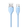 Кабель Baseus USB Cable to USB-C Jelly Liquid Silica Gel 100W 2m Blue (CAGD010103): Тип USB Cable - USB-C