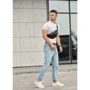 Мужская поясная сумка Sambag Soho MSS черная (82113101m): Фактура Матовая, Гладкая