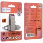 USB-флешка Hoco 64GB UD15 Clever Dual USB 3.2/Type-C Gray: Максимальна швидкість читання, МБ / с 200