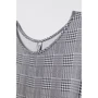 Сукня H & M 4010448 48 чорно-біле повсякденне до середини стегна: Склад Віскоза