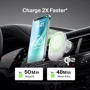 Держатель Belkin Car Holder Wireless Charger BoostCharge Pro Qi2 with MagSafe 15W Gray (WIC008btGR-V2)