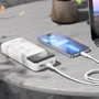 Внешний аккумулятор Hoco Power Bank 20000mAh J102A Cool Figure QC3.0/PD 20W White: Особенности Компактный размер, Индикатор заряда, С дисплеем, быстрая зарядка