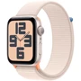 Apple Watch SE 2 2023 44mm GPS Starlight Aluminum Case with Starlight Sport Loop (MRE63) UA: Материал корпуса алюминий