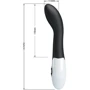 Вибратор LYBAILE Pretty Love Bishop Black (BI-014220-A3)