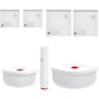Емкость для хранения Guzzini Kitchen Active Design Save It Vacuum Set белый с прозрачным (11850911)