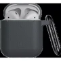 Чохол для навушників Urban Armor Gear UAG [U] Silicone Case Black (10250K314040) for Apple AirPods 1/2: Особливості З карабіном