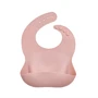 Нагрудник силиконовый Twins Bib TB-03-08, rose, розовый