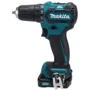 Дрель-шуруповерт Makita DF332DWYE: Тип патрона Быстрозажимной