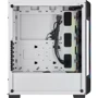 Корпус Corsair 220T RGB White (CC-9011191-WW): Матеріал передній панелі загартоване скло, сталь