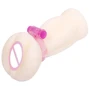 Вагина-мастурбатор с виброкольцом "3D" BM-009134H