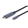 Кабель и переходник Cablexpert USB-C to HDMI 1.8m 4K 60Hz (CC-USB3C-HDMI-01-6): Тип разьема USB Type-C - HDMI