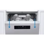 Посудомийка Beko DEN48520XAD: Функції попереднє полоскання (замочування), половинна завантаження, Відстрочення запуску, захист від підтікання та переливу (аквастоп), індикатор наявності солі та ополіскувача, дисплей