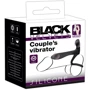 Насадка на пенис с эрекционным кольцом Orion Black Velvets Couple's Vibrator
