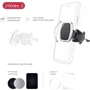 Держатель Intaleo Car Holder Magnetic Silver (CM05GG): Тип автомобильный