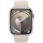 Apple Watch Series 9 45mm GPS Starlight Aluminum Case with Starlight Sport Band - M/L (MR973) : Матеріал корпусу алюминий