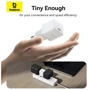 Зарядное устройство Baseus USB-C Wall Charger Palm 1C 30W with USB-C Cable White (P10111605213-01) фото 8