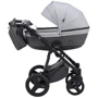 Коляска 2 в 1 Bair Play Plus Soft BPS-218 серый - графит (кожа) фото 8