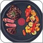Сковорода Гриль Tefal Robusto 26 см (E2494044): Материал корпуса Алюминий литой