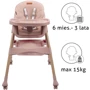 Стульчик для кормления Kidwell KARIMI Pink фото 5